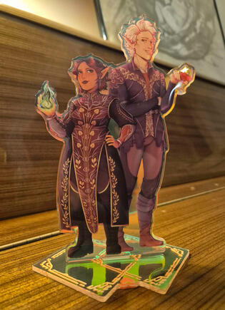 My first custom Acrylic Standee. 2024