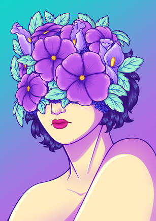 Artwork I created in honour of my grandmother who passed away in 2021.