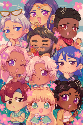 All the romancable characters from Fields of Mistria! 2024.