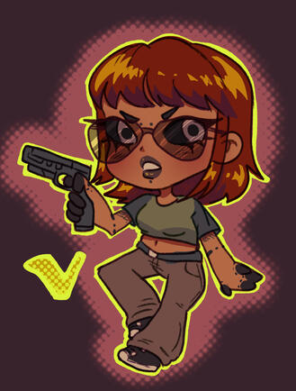 V Chibi from Cyberpunk 2077. 2025.