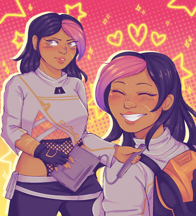 Haddie Kaur from Dead by Daylight in her Rift skin. 2023.