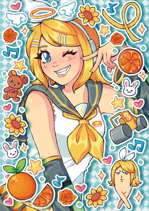Kagamine Rin. 2025.